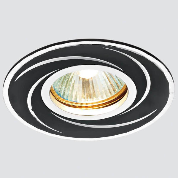 Купить Ambrella Встраиваемый потолочный точечный светильник A506 BK сатин/черный MR16