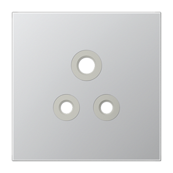 JUNG Накладка розетки 5А алюминий BS2171-5ALPL