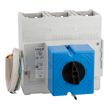 КЭАЗ Выключатель автоматический ВА57-39-644730-630А-4000-440DC-НР24DC-ПЭ400AC-ОМ4-РЕГ-КЭАЗ