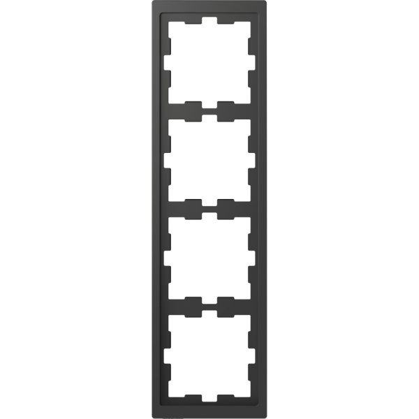 SE Merten D-Life Антрацит Рамка 4-ая MTN4040-6534