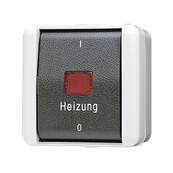 JUNG Аварийный выключатель для систем отопления для накладного монтажа 802HW