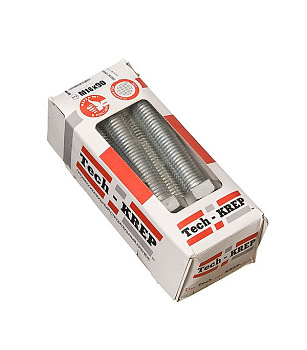 Tech-Krep Болт DIN933 с шестигранной головкой оцинк. М16х90 (10 шт) - коробка с ок. Tech-K 126538