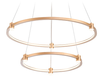 Ambrella Светильник подвесной светодиодный FL5508/2+6 GD золото 45W 3000K/4200K/6400K D600/400*1300 (без ПДУ) Ambrella Светильник подвесной светодиодный FL5508/2+6 GD золото 45W 3000K/4200K/6400K D600/400*1300 (без ПДУ)