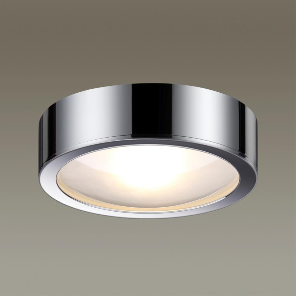 Купить Odeon Light 4343/7CL HIGHTECH хром/металл Потолочный светильник IP20 COB LED  7W 424Лм 3000K IP20  REUS