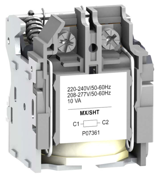 Купить SE Compact NSX Расцепитель SHT/MX 24В 50Гц (NSX100/630) LV429384