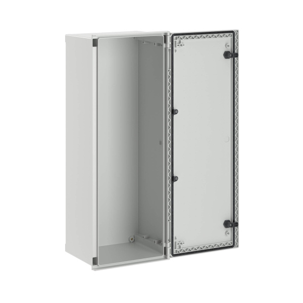 Купить DKC Цельный навесной шкаф из фибергласа без МП со сплошной дверью 800х300х230 (ВхШхГ) мм