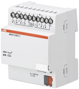 ABB KNX JRA/S2.230.1.1 Жалюзи активатор, 2-канальный, 220В 2CDG110129R0011