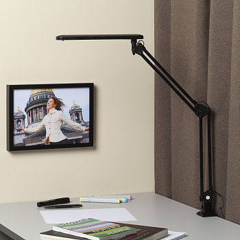 ЭРА NLED-441-7W-BK Черный Настольный светильник