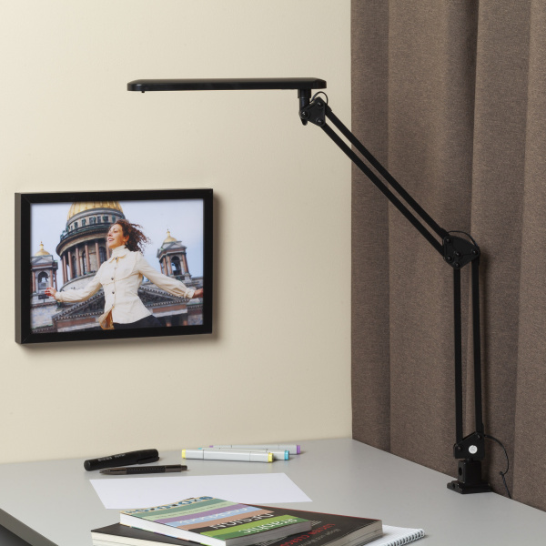 ЭРА NLED-441-7W-BK Черный Настольный светильник