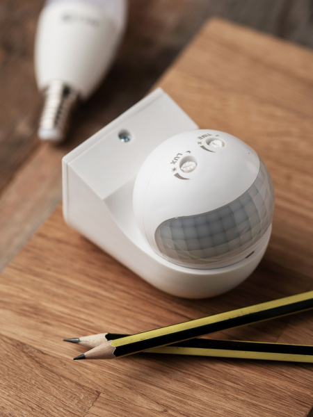 Купить EKF PROxima ИК датчик движения наст. 1200Вт 180гр. до 12м IP44 MS-38