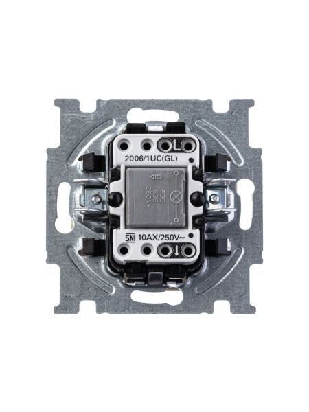 Купить ABB BJB Basic 55 Беж Выключатель 1-клавишный с подсветкой 2CKA001012A2156