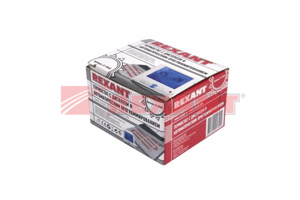 Купить Терморегулятор с дисплеем и автоматическим программированием (R860XT) Rexant 51-0560