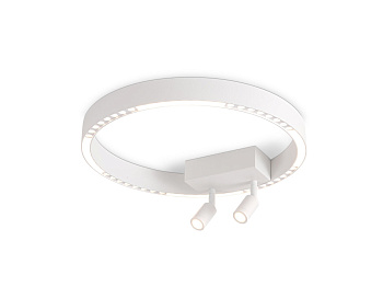 Ambrella Светильник потолочный светодиодный FL5805/1+2 WH белый 25W 3000K/4200K/6400K D400*95 (без ПДУ) Ambrella Светильник потолочный светодиодный FL5805/1+2 WH белый 25W 3000K/4200K/6400K D400*95 (без ПДУ)