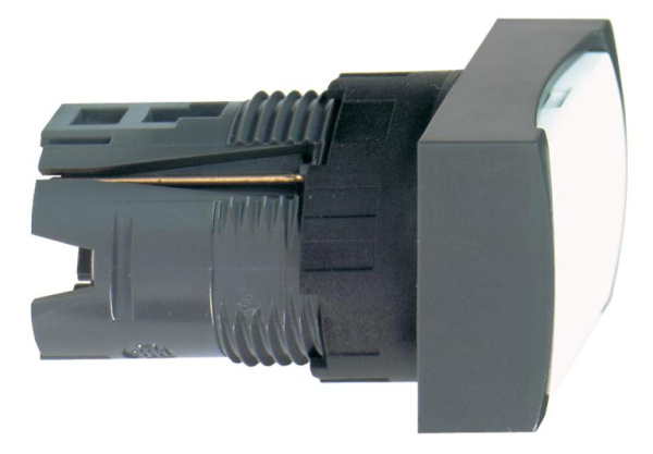 Купить SE Кнопка плоская прямоугольная белая ZB6DA1