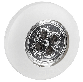 ЭРА SB-501 Фонарь пушлайт "Аврора" [4xLED, 3xAAA, белый, 1шт в кор]