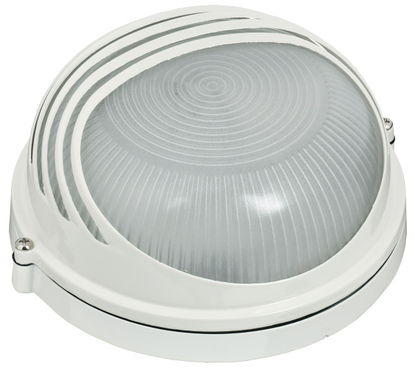 IEK Светильник НПП1307 белый/круг ресничка 60Вт IP54