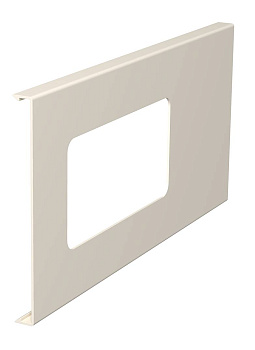 OBO Bettermann Крышка для установки монтажной коробки в кабель-канале WDK 150x300 мм, ПВХ, кремовый RAL9001 6169368