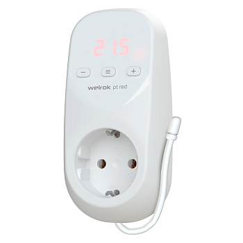 Welrok pt red Терморегулятор 16 А, 3000 ВА, 0…30 °С