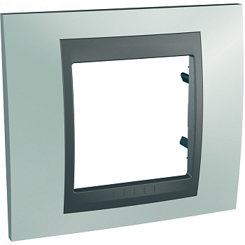 SE Unica Top Флюорит Графит Рамка 1-ая MGU66.002.294