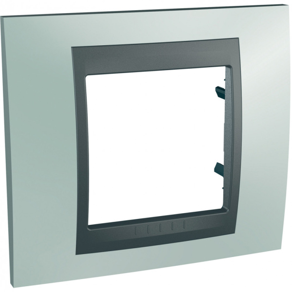 SE Unica Top Флюорит Графит Рамка 1-ая MGU66.002.294