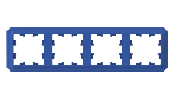 Systeme Electric AtlasDesign Antique Аквамарин Рамка 4-ая, универсальная