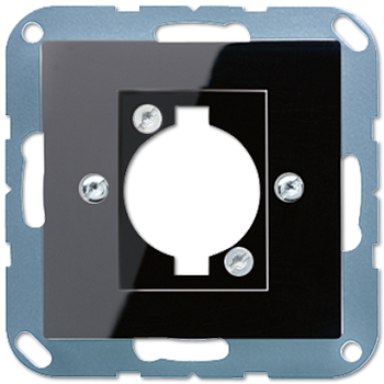 JUNG крышка для розетки, чёрный A568BFSW