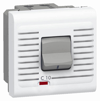 Legrand Mosaic Автоматический выключатель дифференциального тока АВДТ термомагнитный 10А 077521