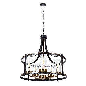 Arte Lamp AVIOR Светильник подвесной лампа накаливания A7011SP-5BK