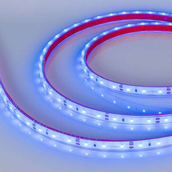 Купить Arlight Лента герметичная RTW-PFS-A60-11mm 12V Blue (4.8 W/m, IP68, 2835, 5m) (-) 034012