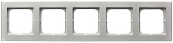 Ospel Sonata Серебро матовое Рамка 5-ая R-5R/38