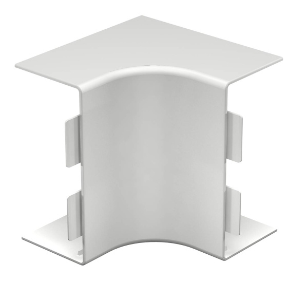 OBO Bettermann Угол внутренний кабель-канала WDK 60x130мм ПВХ светло-серый RAL7035 6182224