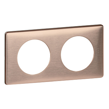 Legrand Celiane2 Медь Рамка 2-я (2+2 мод) 068992