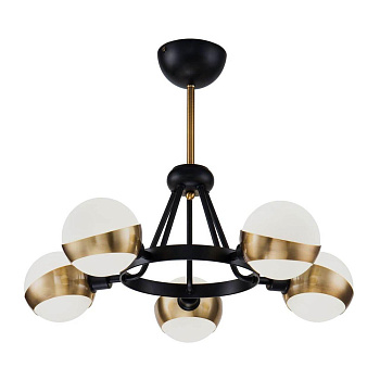 Freya Modern Silvia Черный Люстра E14 60W FR5009PL-05B