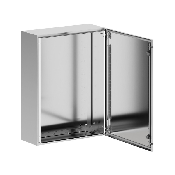 Купить DKC Корпус навесной STH с М/П из нержавеющей cтали AISI304 ВхШхГ 800x600x250 мм, с фланцем