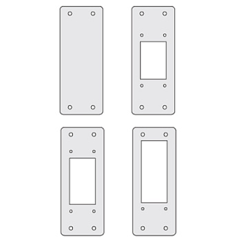 DKC Заглушки для пром. панелей, переходник 24/16, 1 упаковка - 4шт. R5AD2416