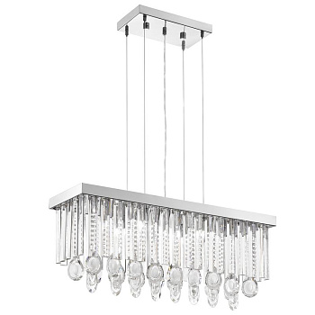 Eglo Люстра CALAONDA, 7х33W(G9), 690х230, H1100, хром/хрусталь 93422