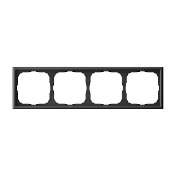 Systeme Electric ArtGallery Базальт Рамка 4-ая, универсальная