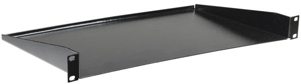 IEK ITK 19" консольная полка глубиной 280мм, 1U, черная RS05-280M
