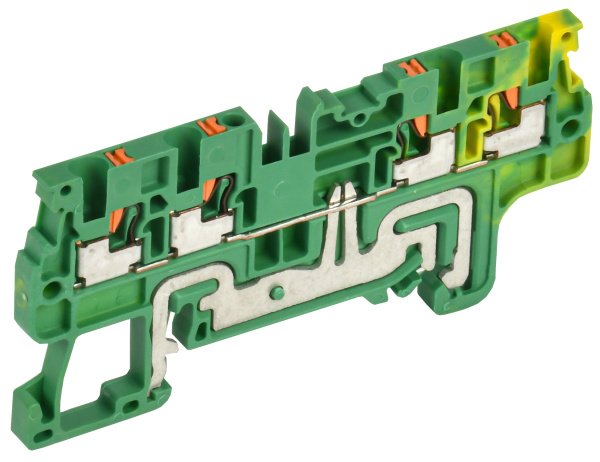 IEK Колодка клеммная CP-MC-PEN земля 4 вывода 1,5мм2