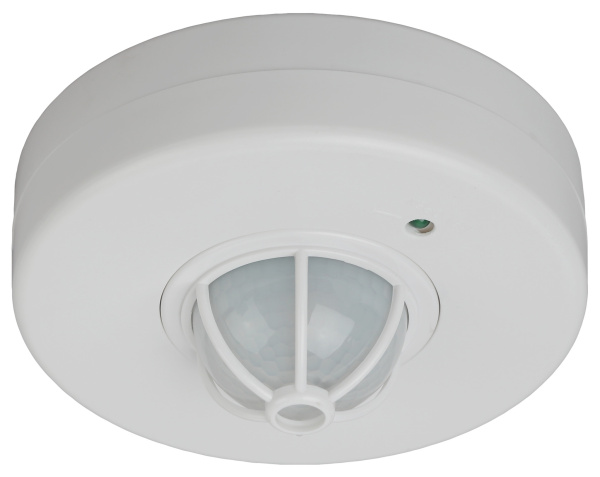 ЭРА MD 017 Датчик движения Датчик движения белый, максимальная нагрузка 1200Вт, угол обзора 180-360 градусов