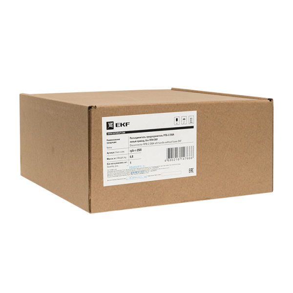 Купить Разъединитель-предохранитель РПБ-2 250А левый привод, без ППН EKF Basic rpb-r-250l