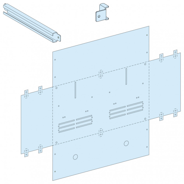 SE Prisma Plus G Плата монтажная 6 модулей 03508