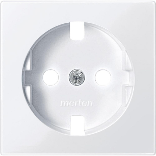 SE Merten SM Бел Актив Центральная плата для механизма розетки Schuko с/з для скрытой установки MTN2331-0325