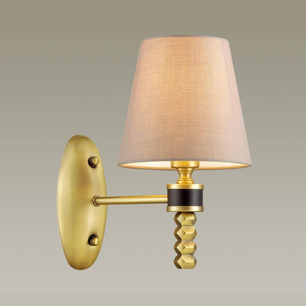 Купить Lumion 4429/1W LN20 220 античная латунь, бежевый Бра E14 1*40W 220V MONTANA