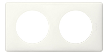 Legrand Celiane2 Белый глянец Рамка 2-я (2+2 мод) 066632