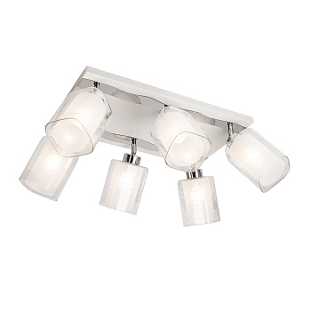 Citilux CL160161 Прима Белый+Хром Светильник Люстра