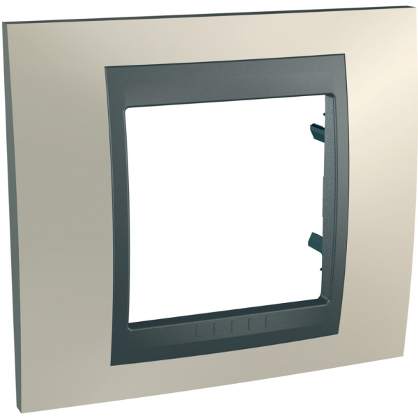 SE Unica Top Опал Графит Рамка 1-ая MGU66.002.295