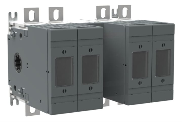 ABB OS125 Рубильник OS125GD22N2 без ручки под предохранители DIN-00 1SCA115879R1001