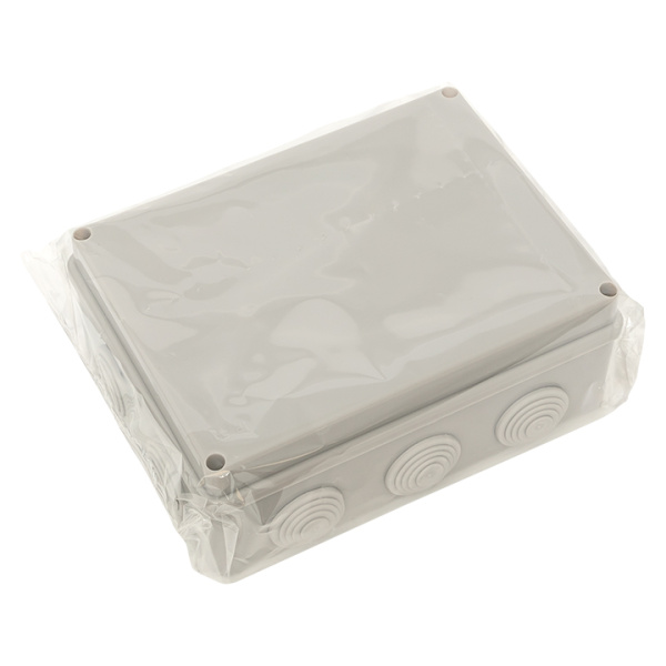 Купить EKF PROxima Коробка распаячная КМР-050-042 пылевлагозащитная, 10 мембранных вводов, уплотнительный шнур (190х140х70)