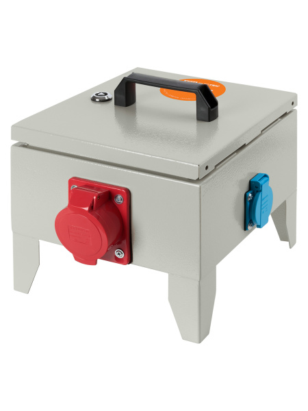 TDM Распределительное устройство РУСП-М – 1х32А (3P+PE+N) + 3х16А (2P+E) SQ1605-0005